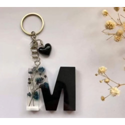 Resin Key Chain Single Character